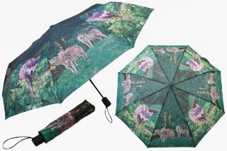 Obrázek z Deštník skládací 29cm - vlk (12) 
